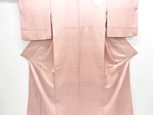 横段に花古典柄江戸小紋着物